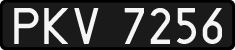 License plates of Poland, 1976 year system