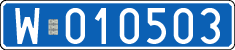 License plates of Poland, Diplomatic
