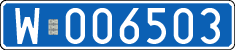 License plates of Poland, Diplomatic