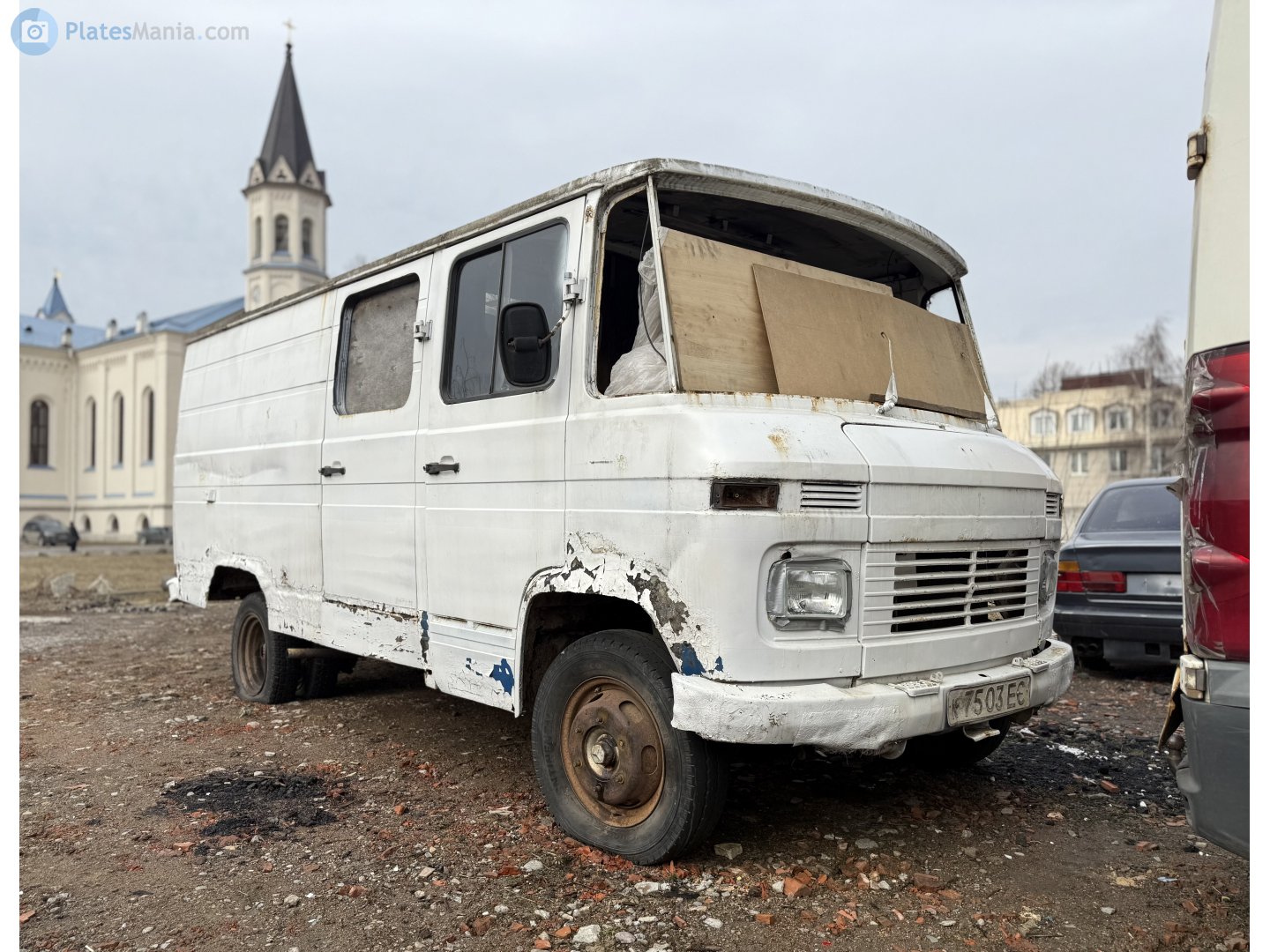 к 7503 ЕС, Mercedes-Benz T2 1st gen (309/310/313), 1966–1990