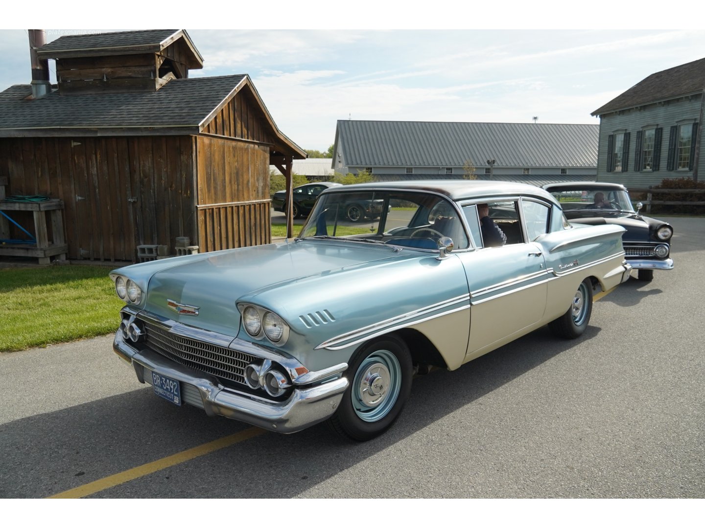 BR-3492, Chevrolet Delray 3rd gen 1958 2-door Sedan (1141/1241; B-body), 1957–1958