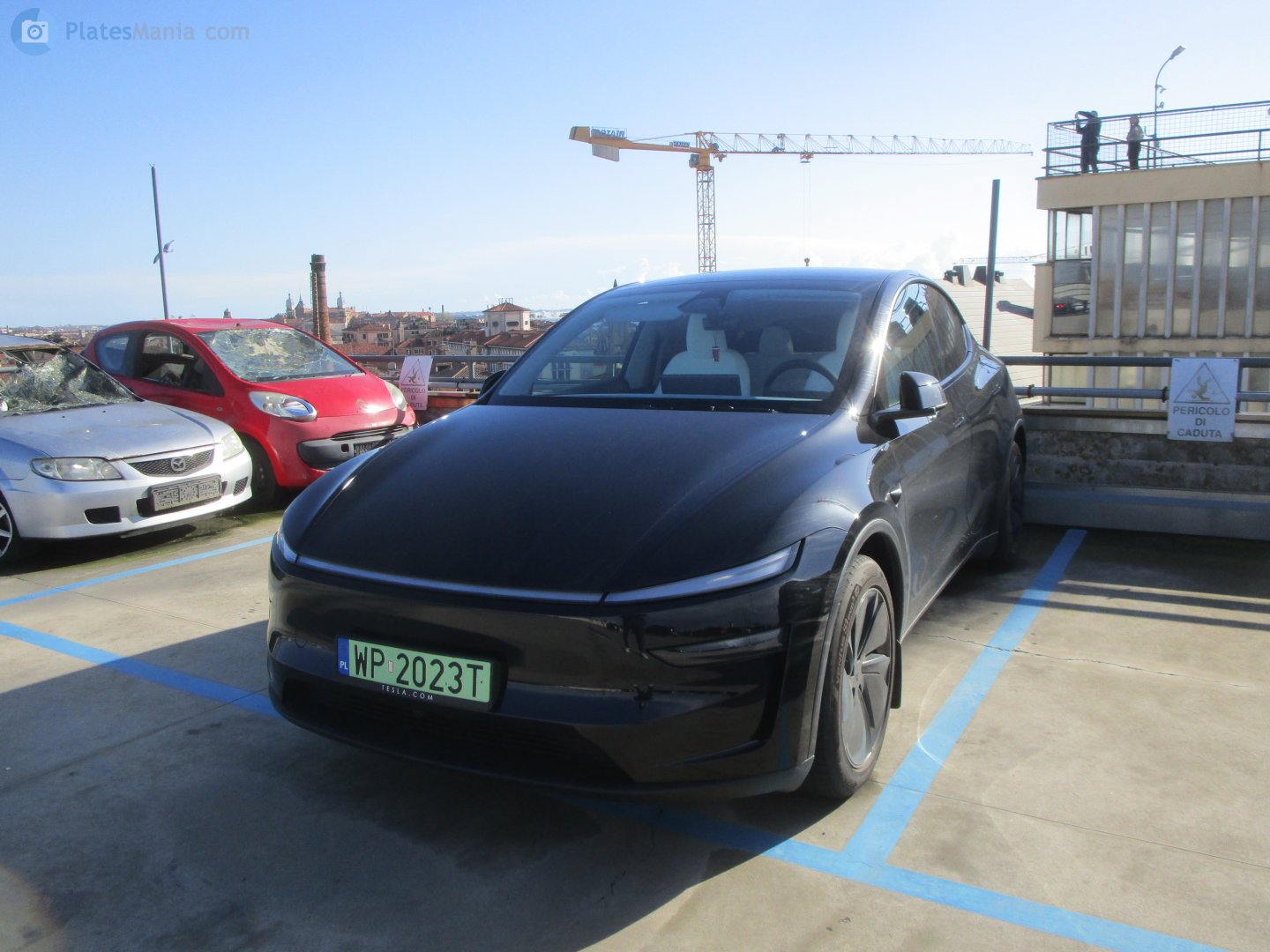 WP 2023T, Tesla Model Y 1st gen (5YJY), facelift, 2025–