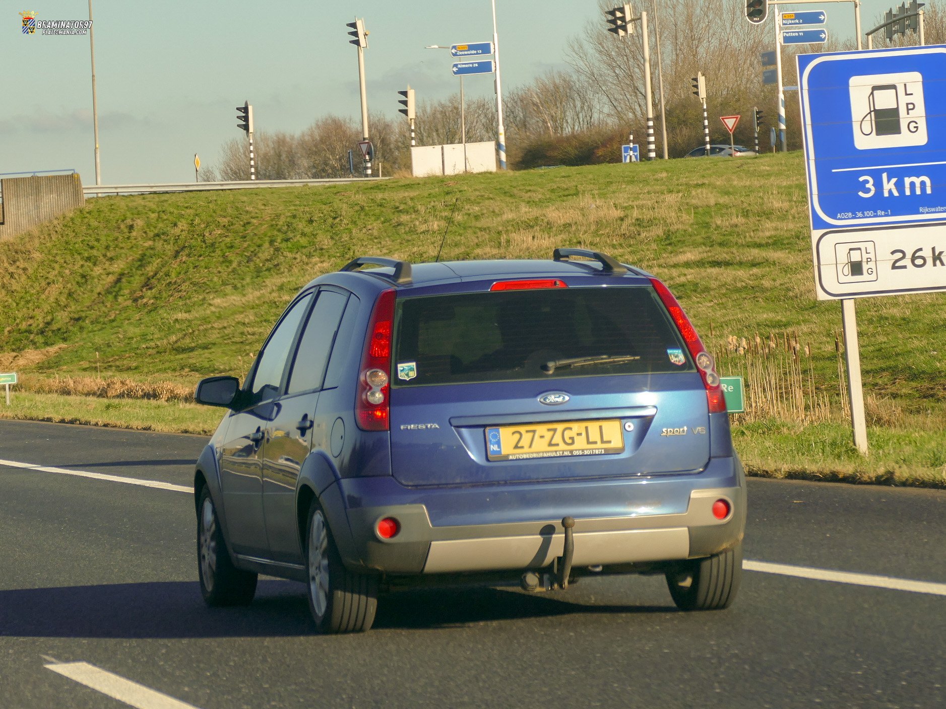 27-ZG-LL, Ford Fiesta 5th gen Cross/Crossroad/XRoad (B256), 1st facelift, 2007–2008