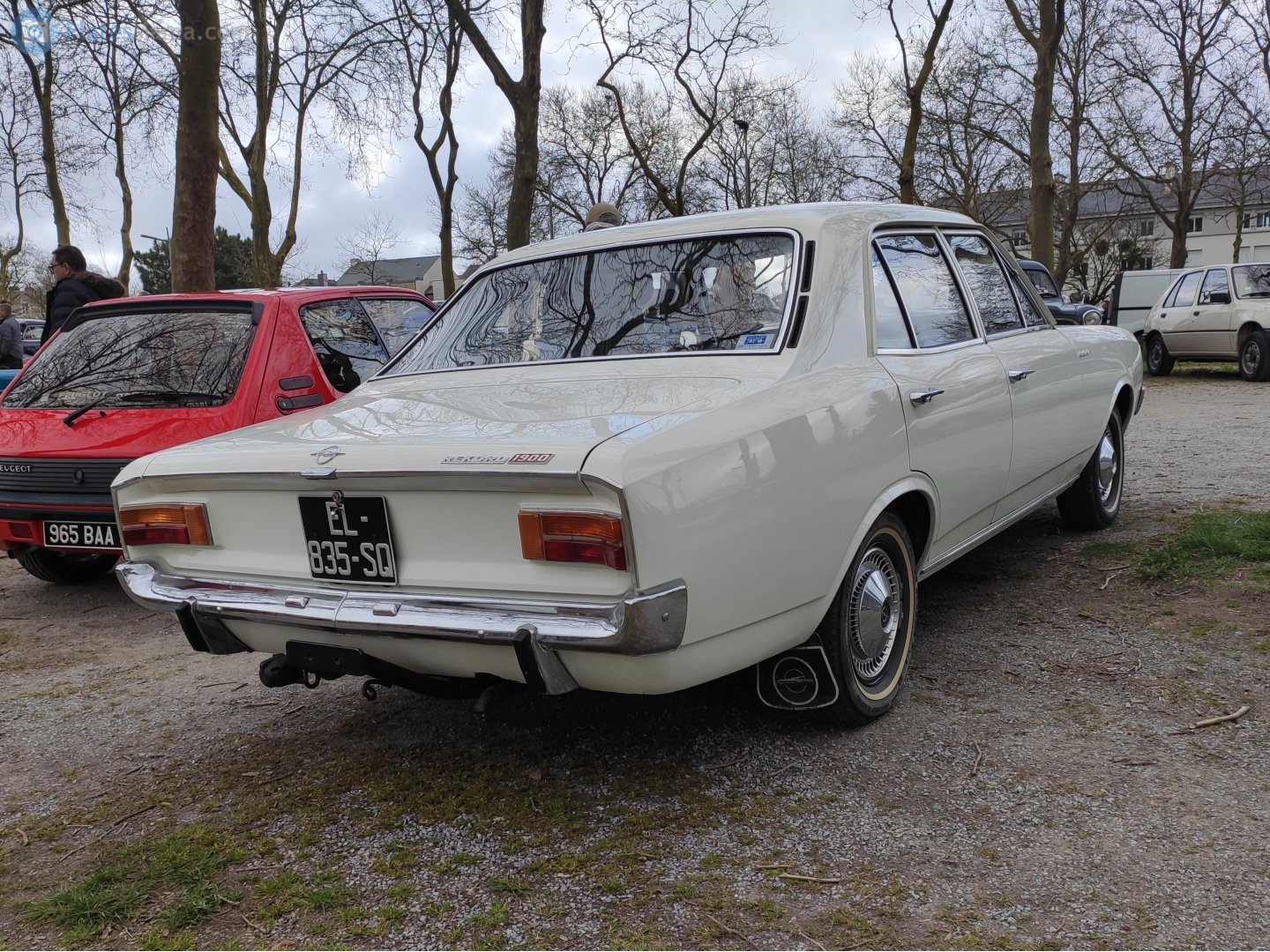 EL-835-SQ, Opel Rekord 3rd gen 4-door Sedan (C), 1966–1971