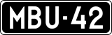 License plate of Finland, Oldtimers