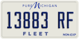 Michigan, Rental Fleet (12345 RF)