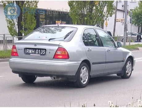 RWH 0135, Honda Civic