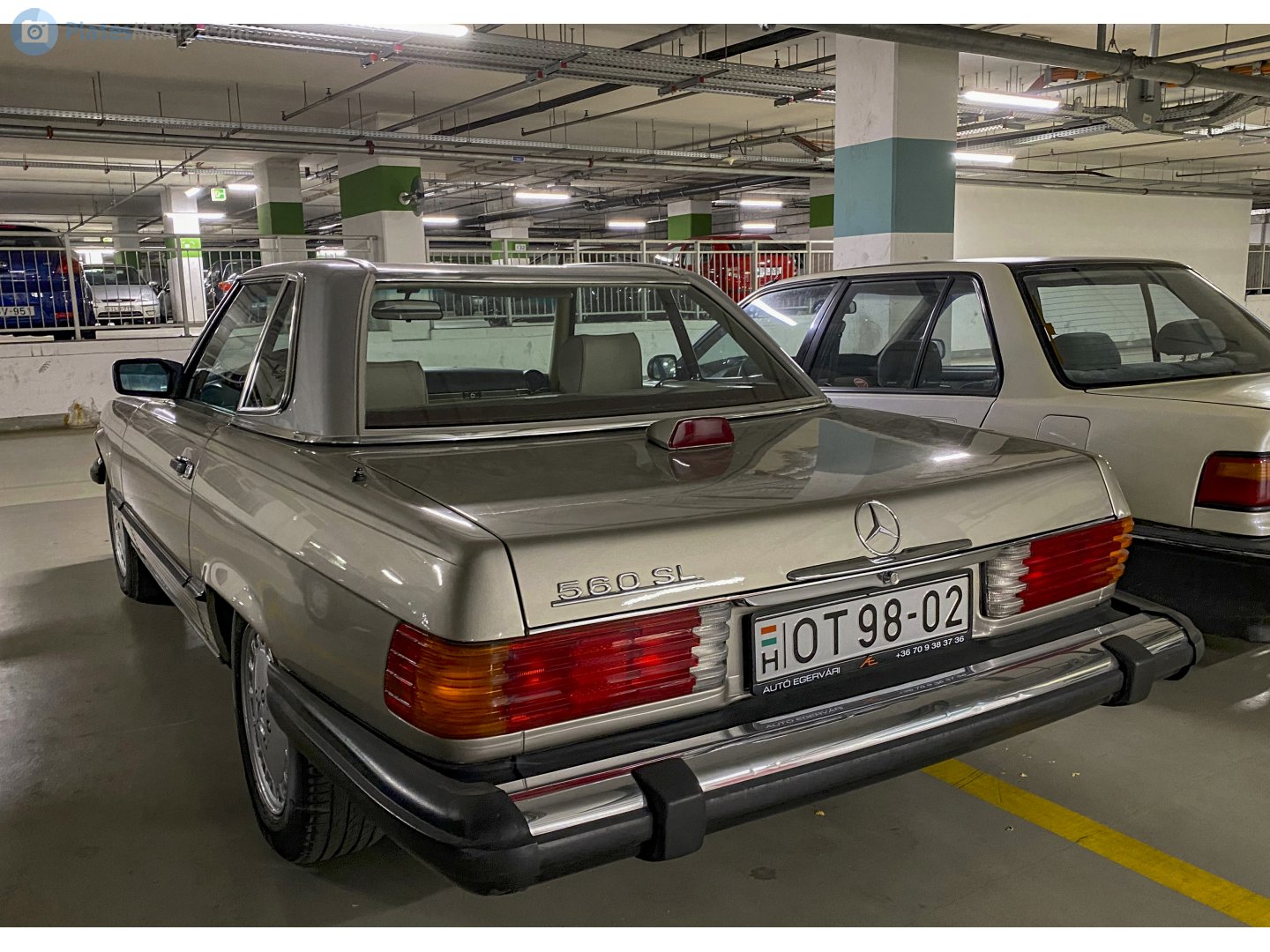 OT 98-02, Mercedes-Benz SL-Klasse 3rd gen (R107), 1971–1989