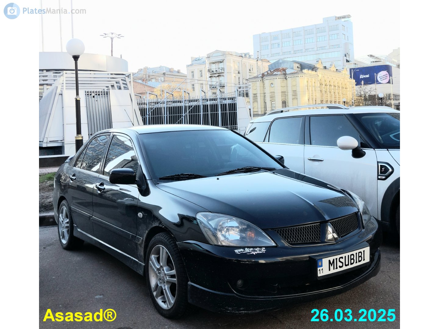 11 MISUBIBI, Mitsubishi Lancer 7th gen Sedan (CS; Global-market), facelift, 2003–2010