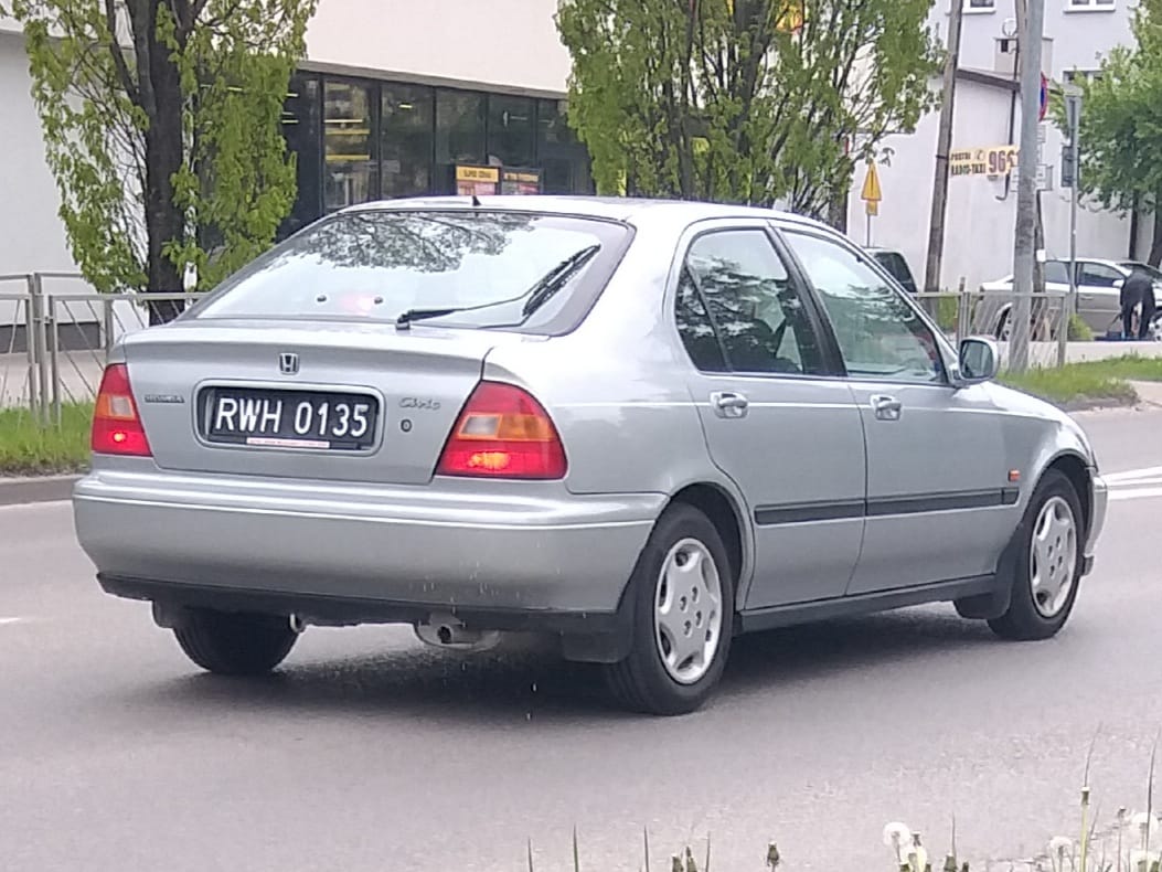 RWH 0135, Honda Civic 6th gen Fastback (MA/MB; EU-market), 1995–2001