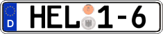 German license plate, Regional authorities