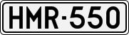 License plate of Finland, Cars