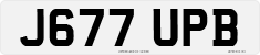 License plate of the United Kingdom, 1983 year system