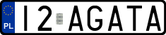 License plates of Poland, Vanity Plates