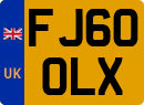 License plate of the United Kingdom, 2001 year system