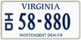 Virginia, Independent Dealer (I/D 12-345)