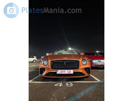 AYY CB, Bentley Continental