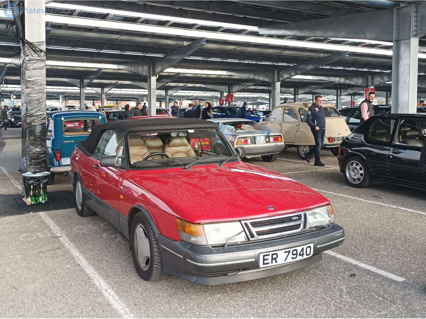 ER 7940, SAAB 900 1st gen Convertible, 1986–1993