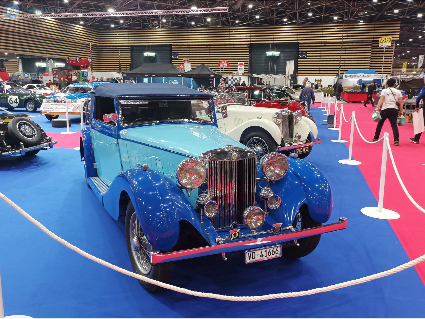 VD 41666, MG VA Open Tourer, 1937–1939