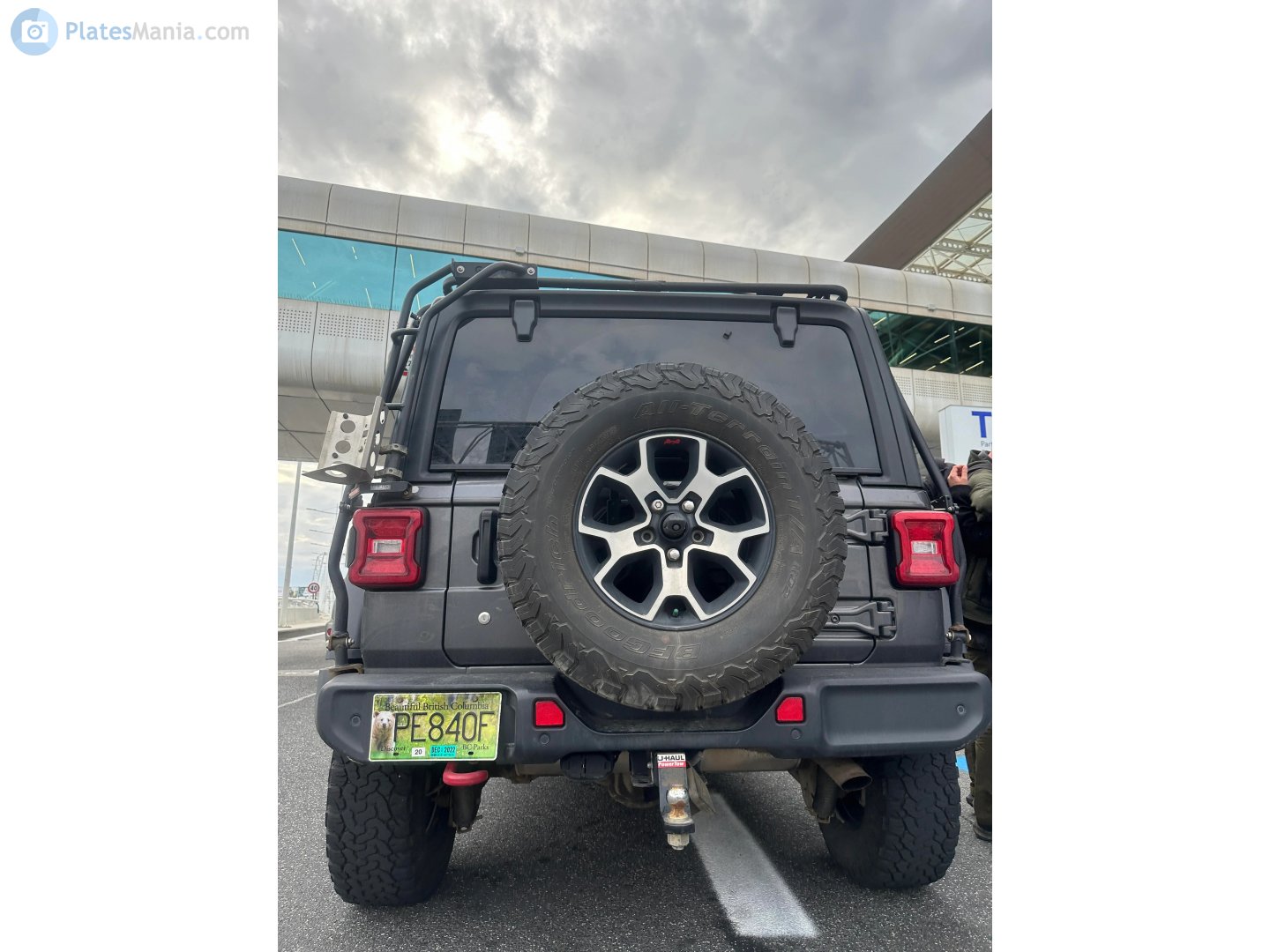 PE840F, Jeep Wrangler 4th gen 5-door SUV (JL), 2018–