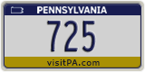 Pennsylvania, Low Number (1234)