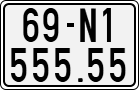 License plate of Vietnam, Motorcycles