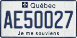 Quebec, Autobuses (AA12345)