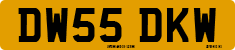 License plate of the United Kingdom, 2001 year system