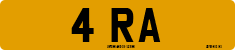 License plate of the United Kingdom, 1932 year system