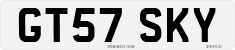 License plate of the United Kingdom, 2001 year system