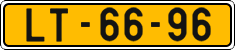 License plate of the Czech Republic, Commercial vehicles (1960)