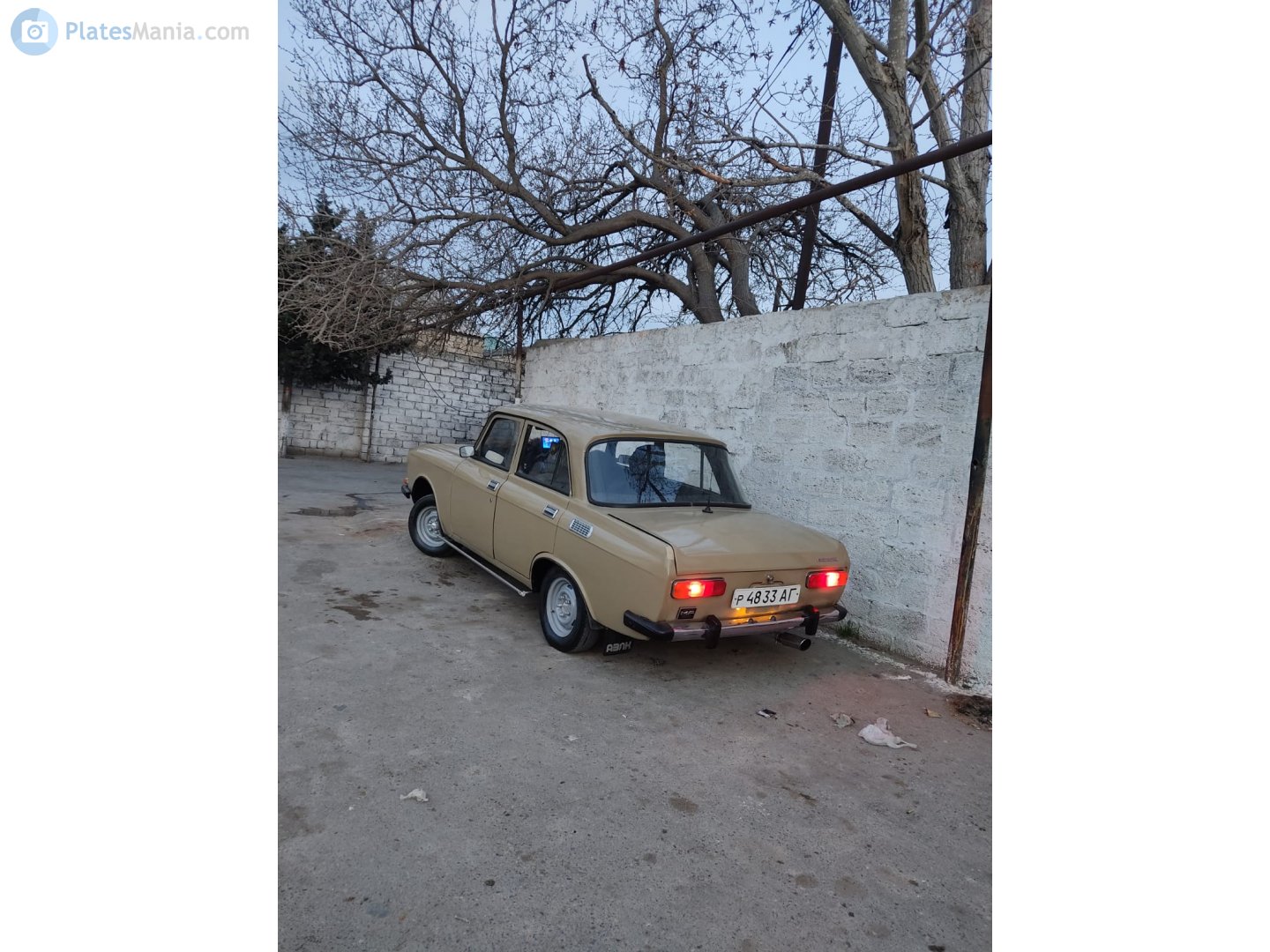 р 4833 АГ, Moskvich (AZLK) 2138/2140 2138/2140, 1976–1988
