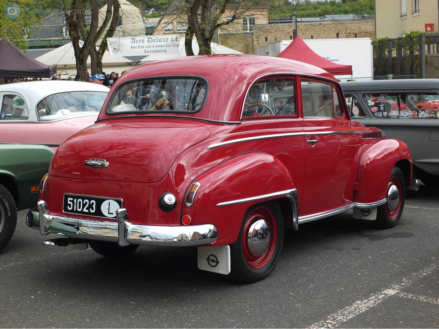51023, Opel Olympia 3rd gen Rekord 2-door Sedan, 1953–1957