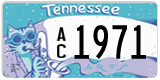 Tennessee, Specialty plates (AB 1234 / 1234 AB / 1AB 234 / 12 AB 34)