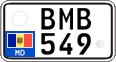License plate of Moldova, Cars (2015)