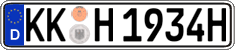 German license plate, Plates for oldtimers (type 
