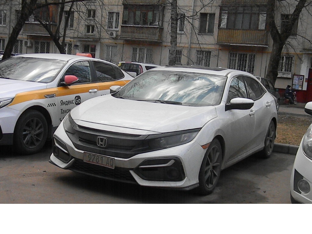 9781 AQ, Honda Civic 10th gen Hatch (FK), 2016–2022