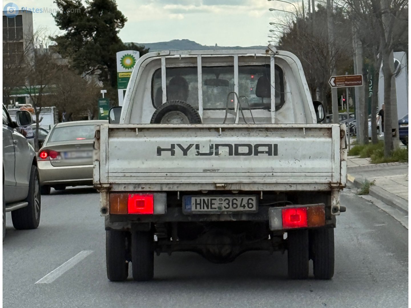 HNE-3646, Hyundai H200 1st gen Pickup (A1; NL-market), 1997–2007