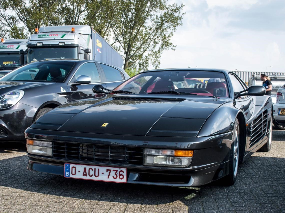 O-ACU-736, Ferrari Testarossa 1st gen (F110), 1984–1991