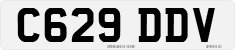 License plate of the United Kingdom, 1983 year system