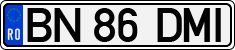 License plate of Romania, Regular plates