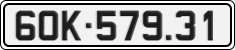 License plate of Vietnam, Cars