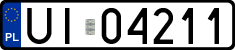 License plates of Poland, Military