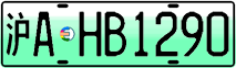 License plate of China, Electric vehicles