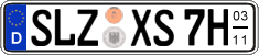 German license plate, Seasonal plates (Oldtimers)