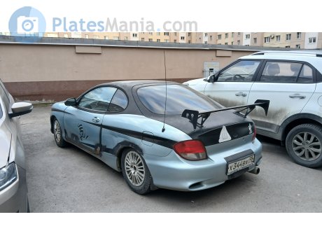 х344вх98, Hyundai Tiburon