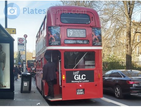 CUV 208C, AEC Routemaster