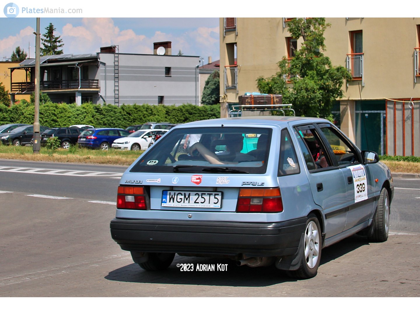 WGM 25T5, Hyundai Pony 4th gen 5-door Hatch (X2; EU-market), 1989–1991