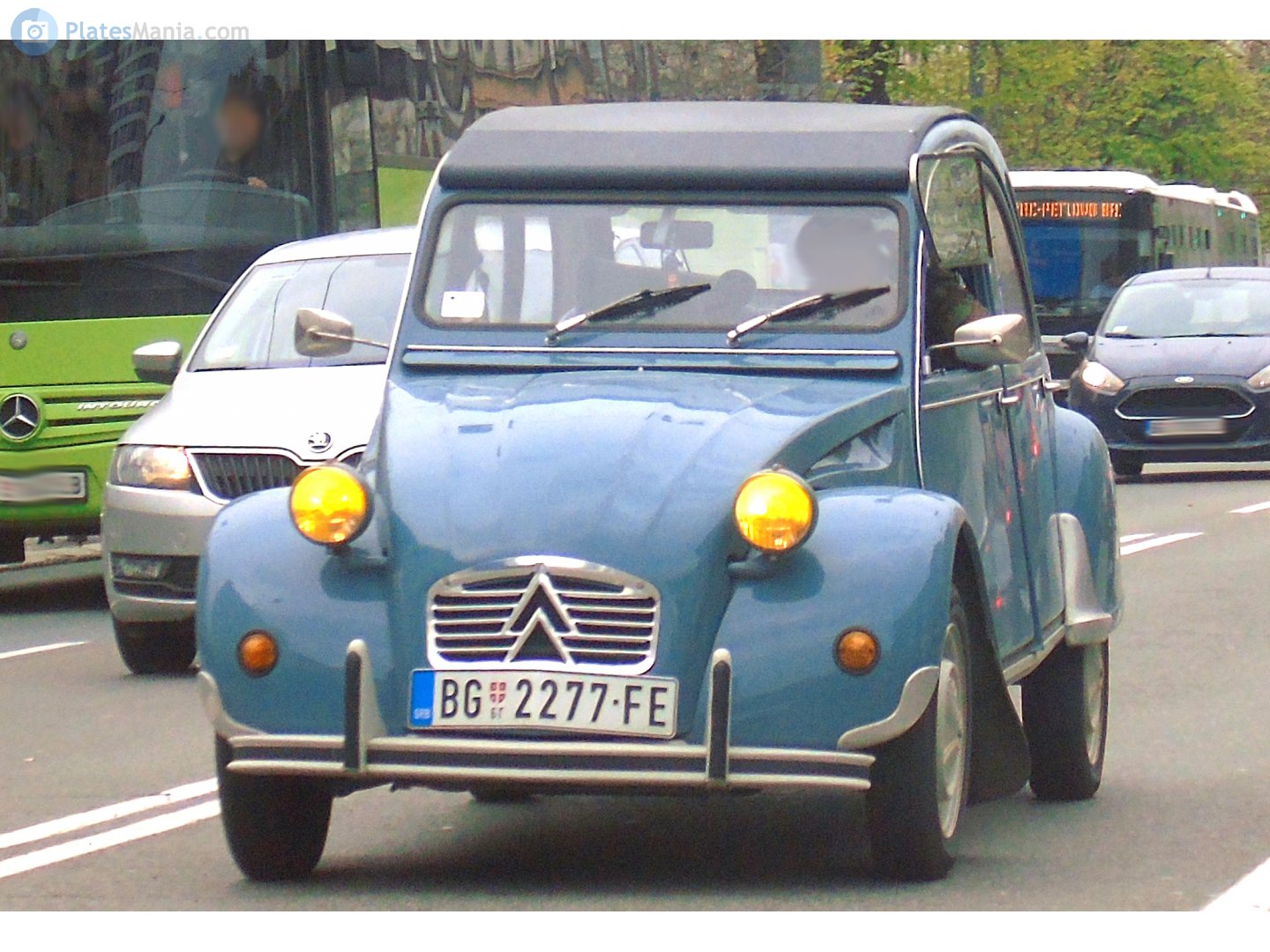 BG 2277-FE, Citroёn 2CV 1st gen Sedan, 1949–1990