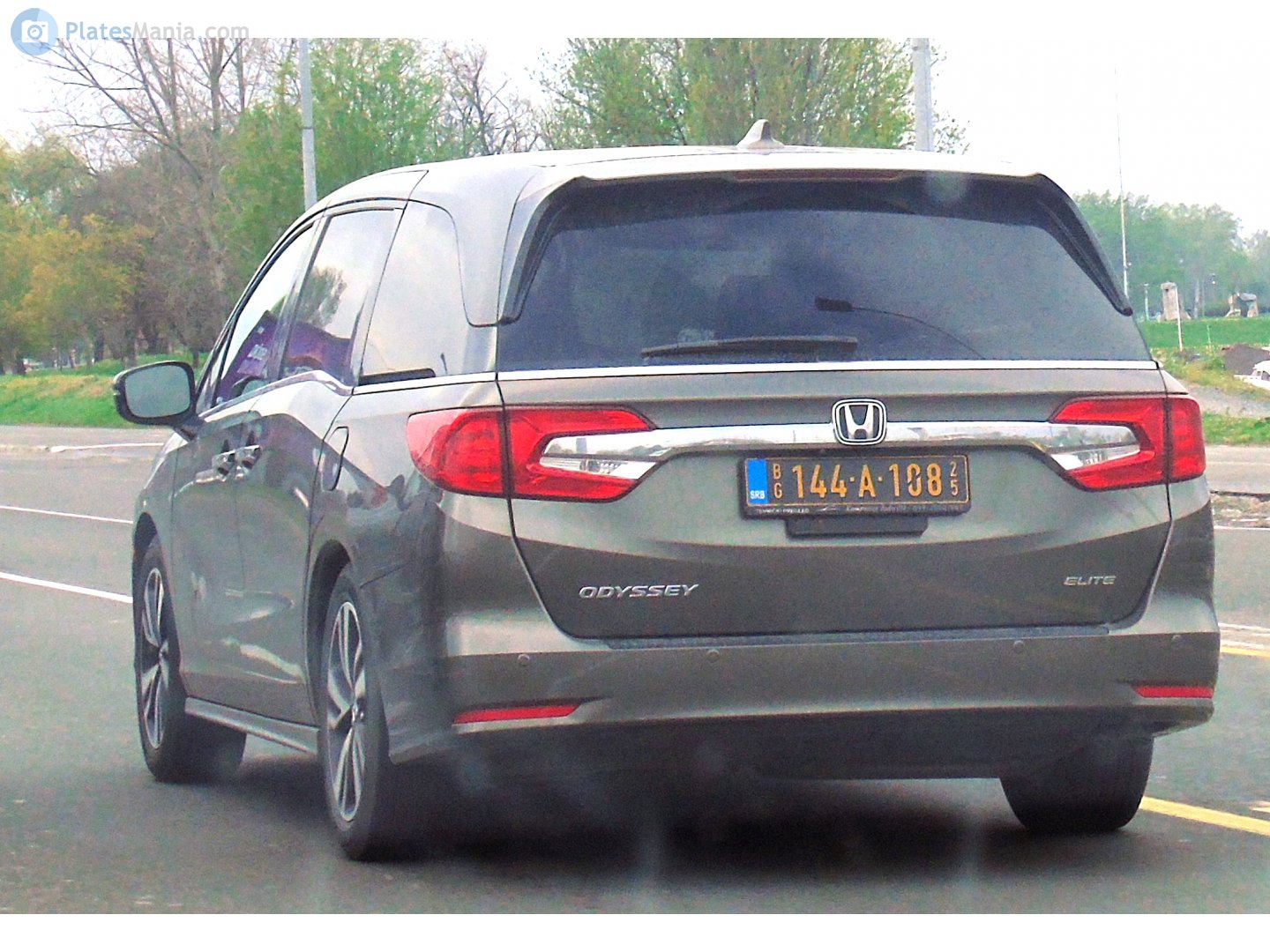 BG 144-A-108, Honda Odyssey 5th gen (RL6; NA-market), 2017–